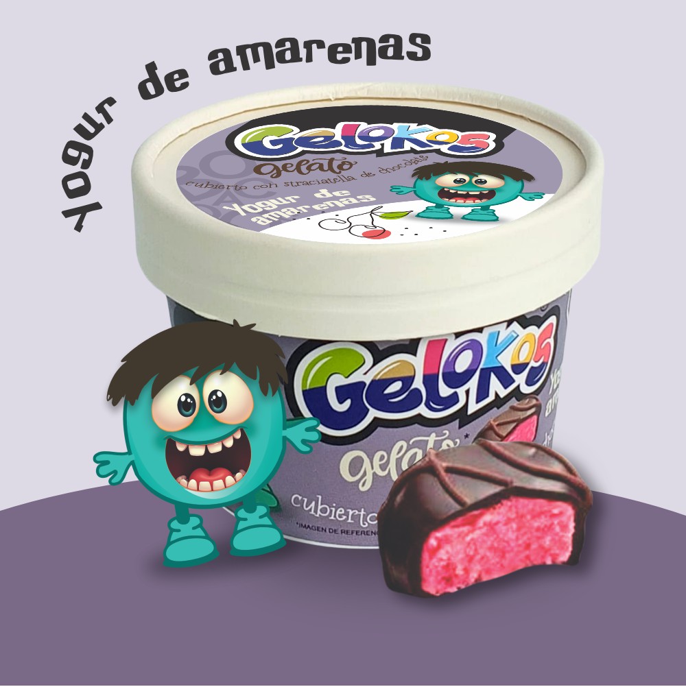 Bocados de helado cubiertos de chocolate