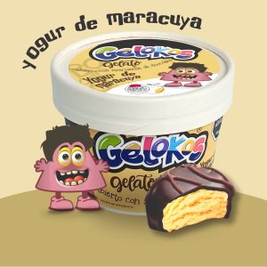 bocados de helado cubiertos con chocolate